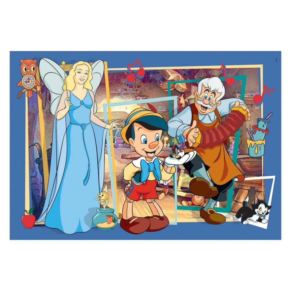 Clementoni Puzzle Disney - Pinocchio, 104 Teile.