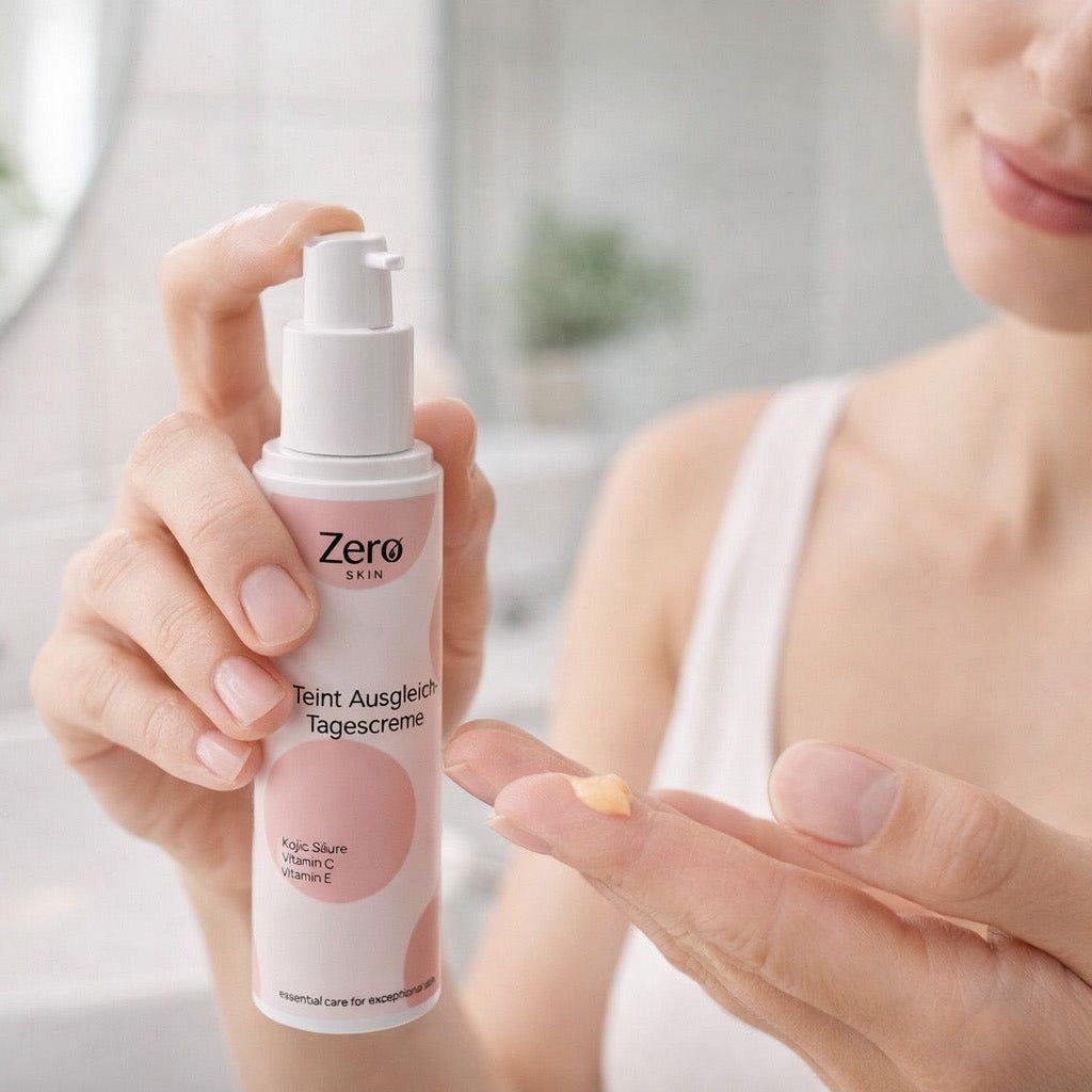 Zero Skin Teint Ausgleich Tagescreme, ebenmäßig strahlend für reife Haut