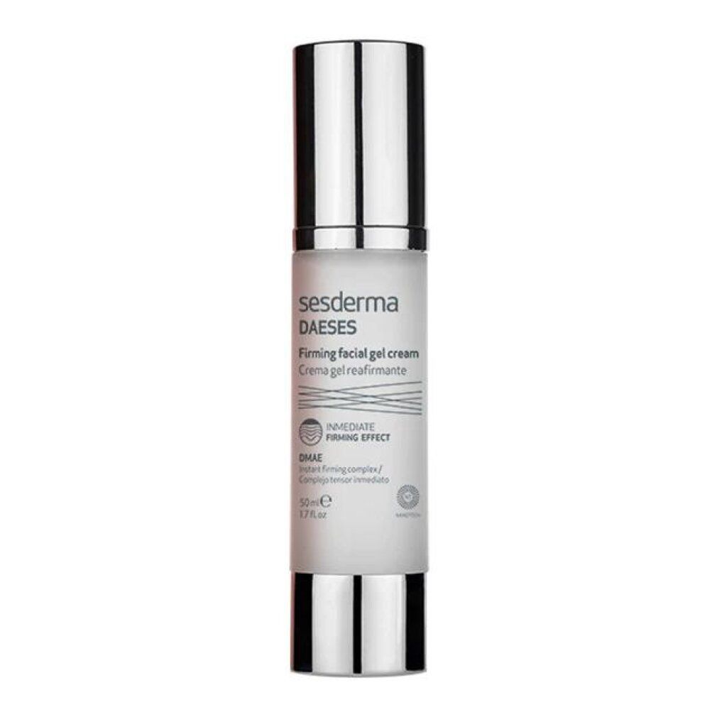 Sesderma Daeses straffende Gesichts-Gel-Creme in einem Pumpspender.