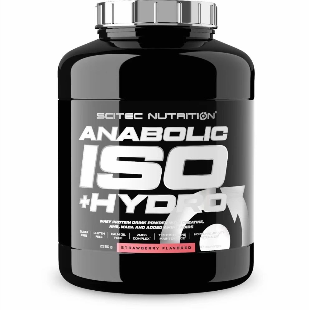 Scitec Anabolic Iso+Hydro - Erdbeere