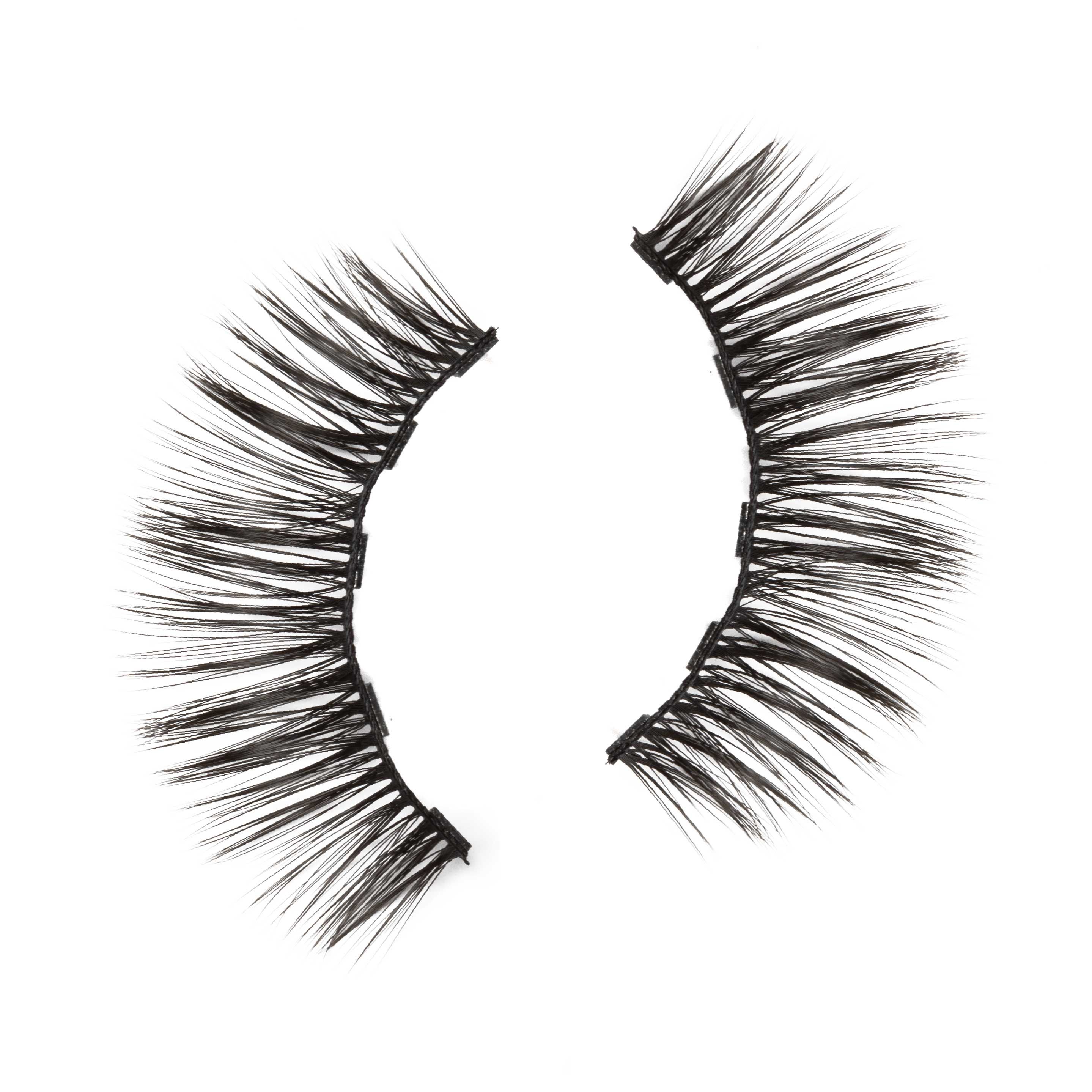 3 PAAR MAGNETISCHE KÜNSTLICHE WIMPERN 10-12-10mm-PALOMA BEAUTIES