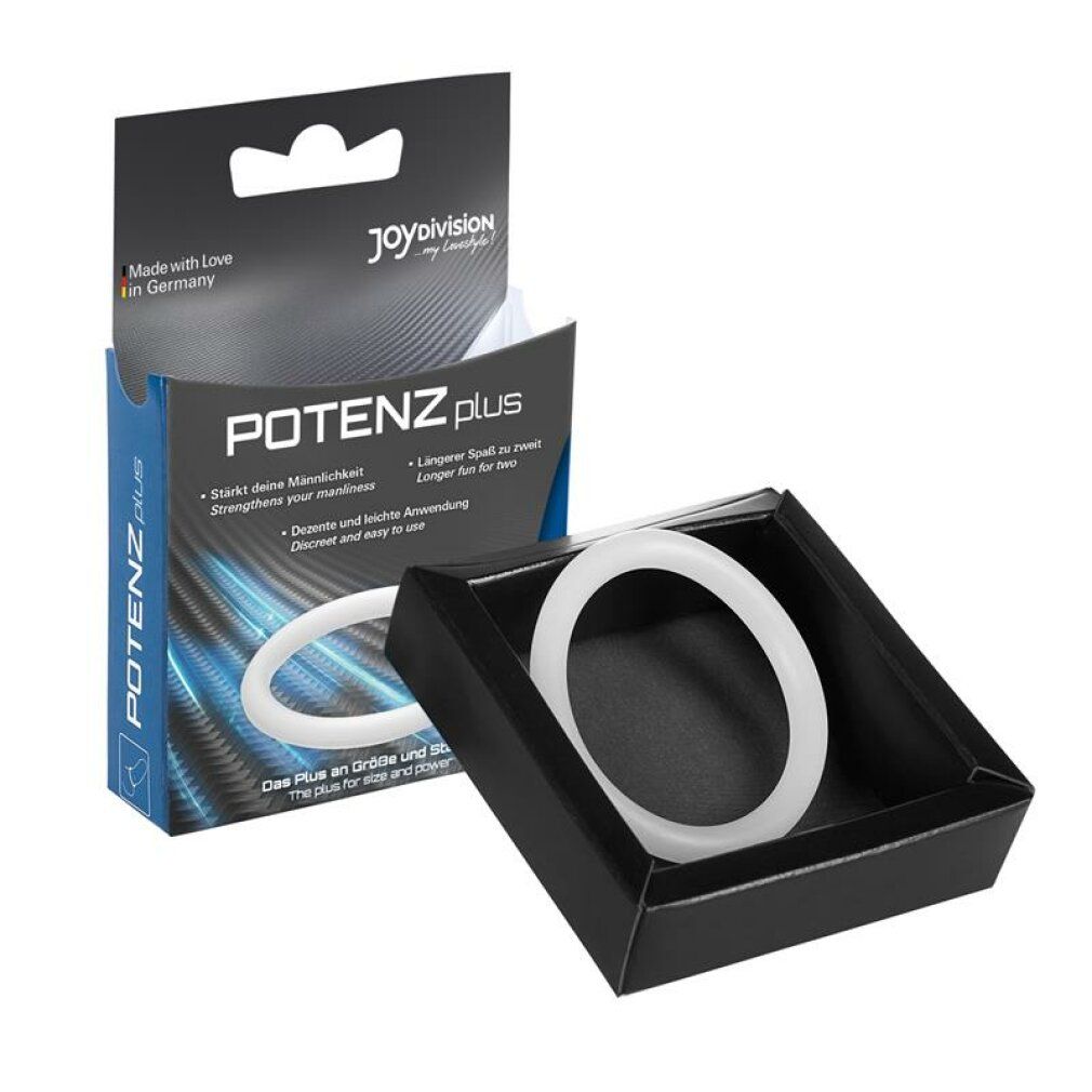 JOYDIVISION POTENZplus Penisring transp. L