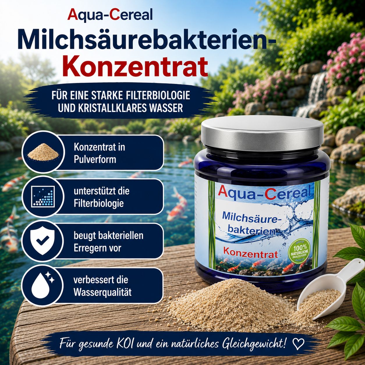 Aqua-Cereal Milchsäurebakterien Konzentrat
