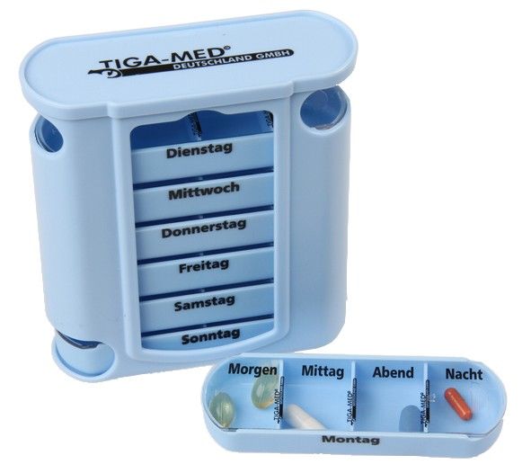 7 Tage Pillenbox Pillendose Tablettenbox Medikamentenbox