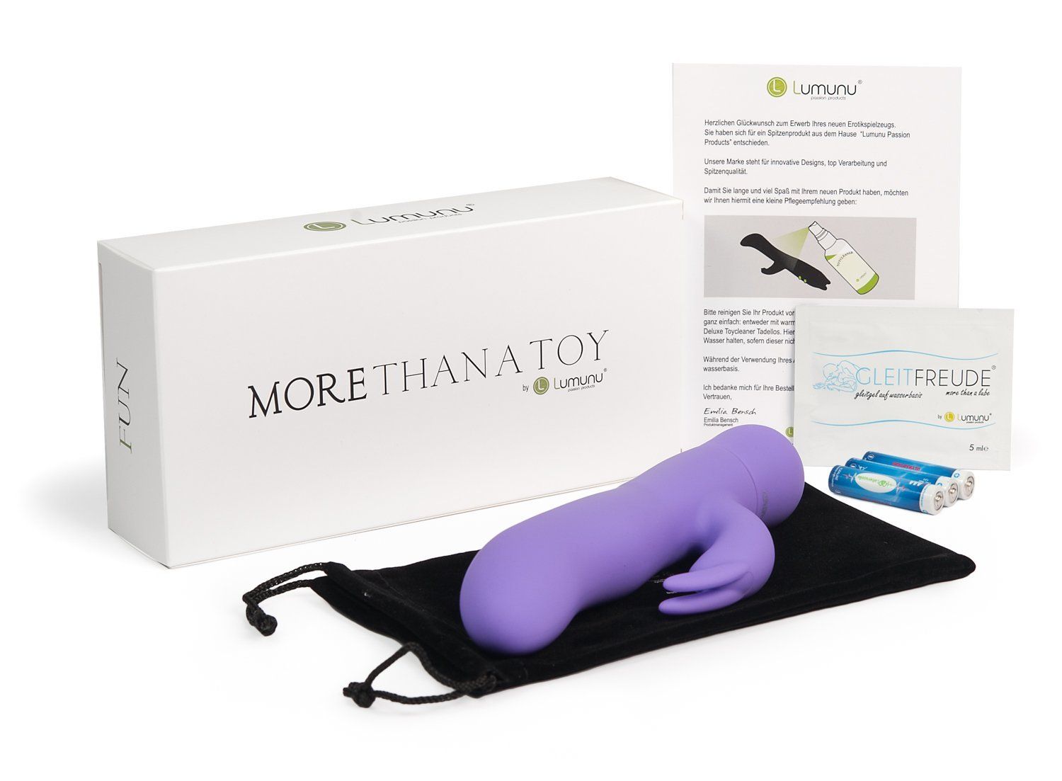 Lumunu Rabbitvibrator "Stallhase" mit Klitorisstimulation