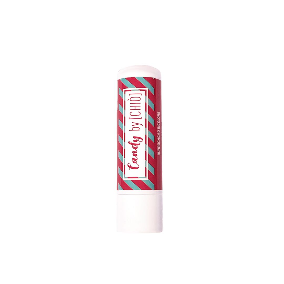 Chiò skincare Chiò skincare , Candy By Chiò, Burrocacao Labbra Idratante Bicolore, Cuore di Rosso Freddo