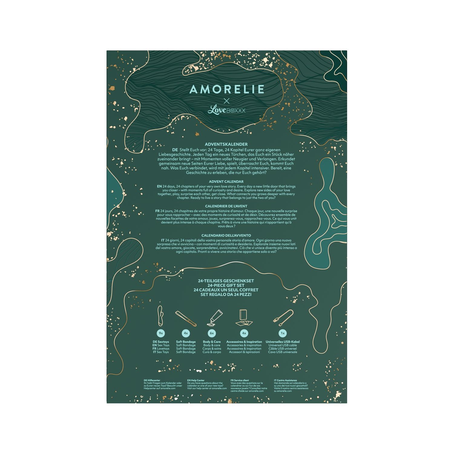 AMORELIE x Loveboxxx Adventskalender 2026 - Das Original
