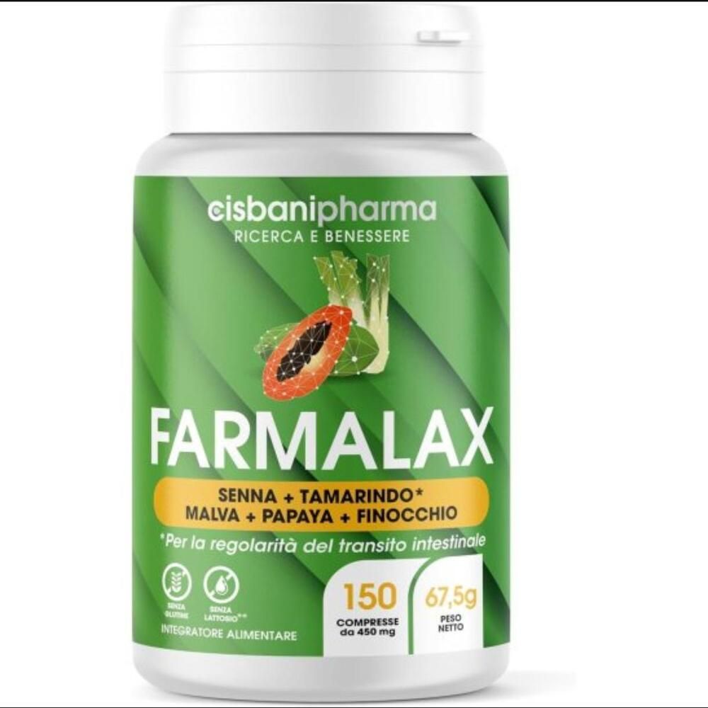 Cisbani Pharma Farmalax compresse - Integratore per la regolarità intestinale