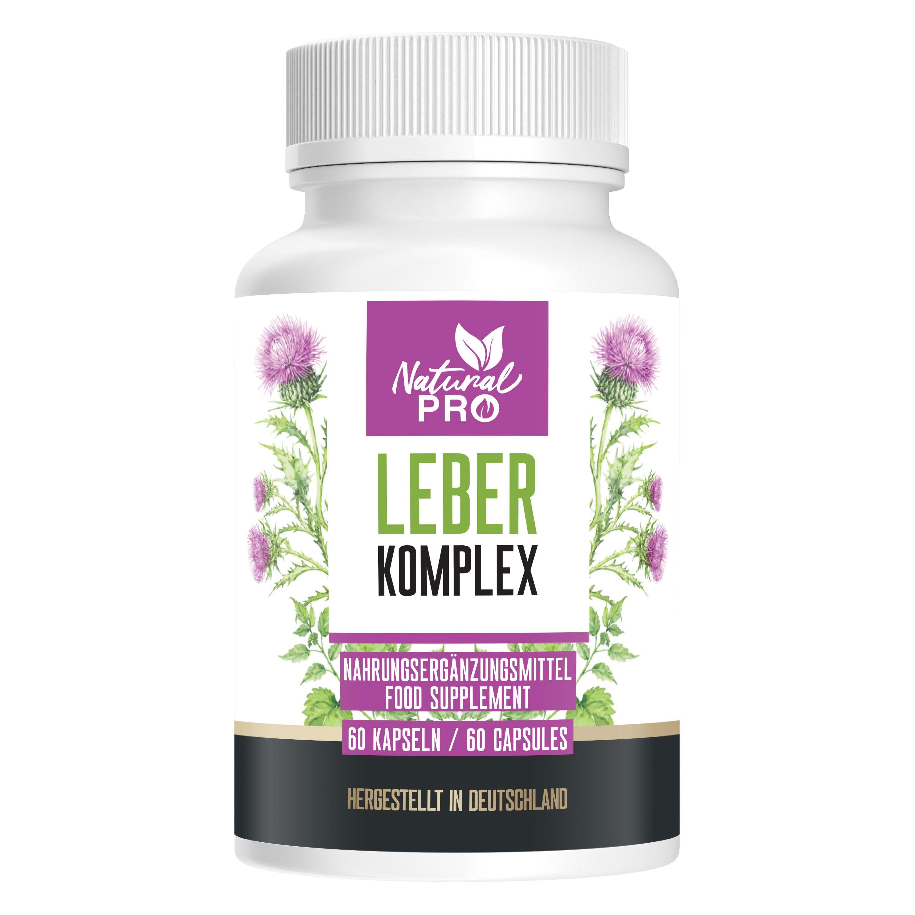 Natural Pro | LEBER Komplex | Leberkur | HOCHDOSIERT