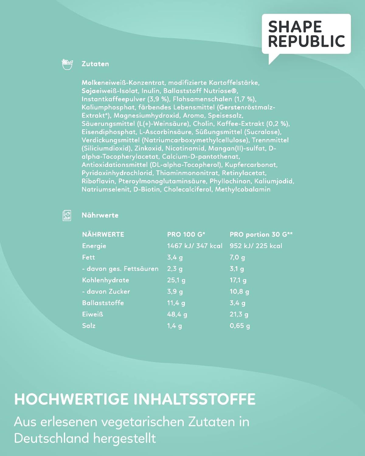 Shape Republic Slim Shake | Mahlzeitersatz