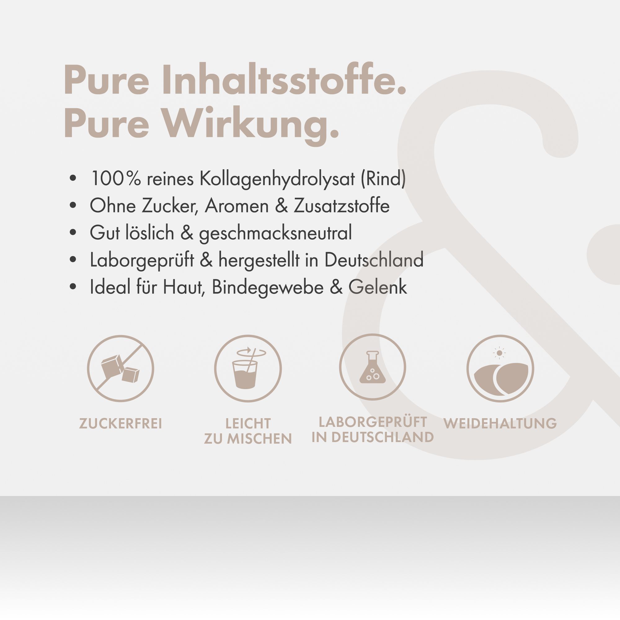 MINERALS & ME® Kollagen Pulver