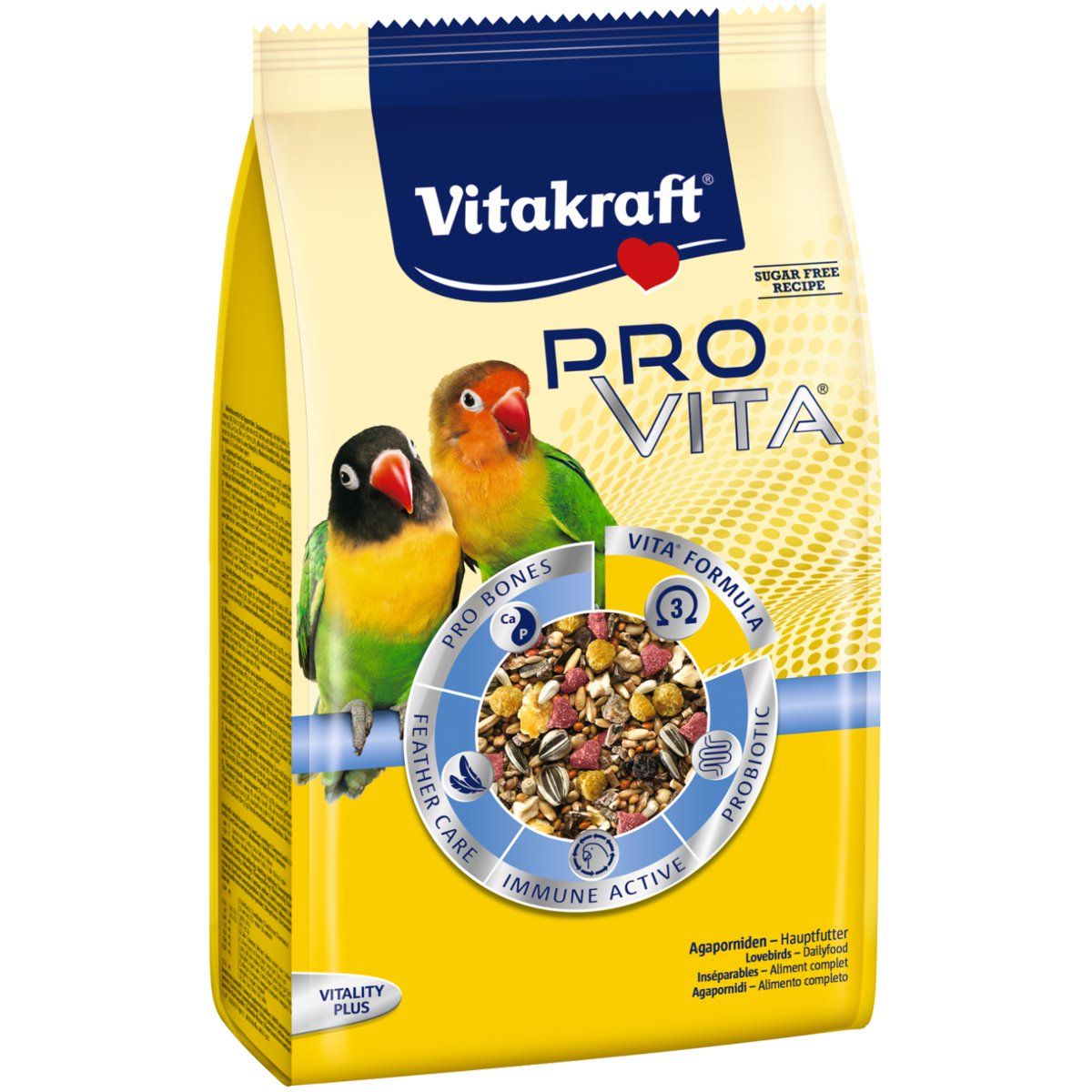 Vitakraft Pro Vita, Agaporniden Futter