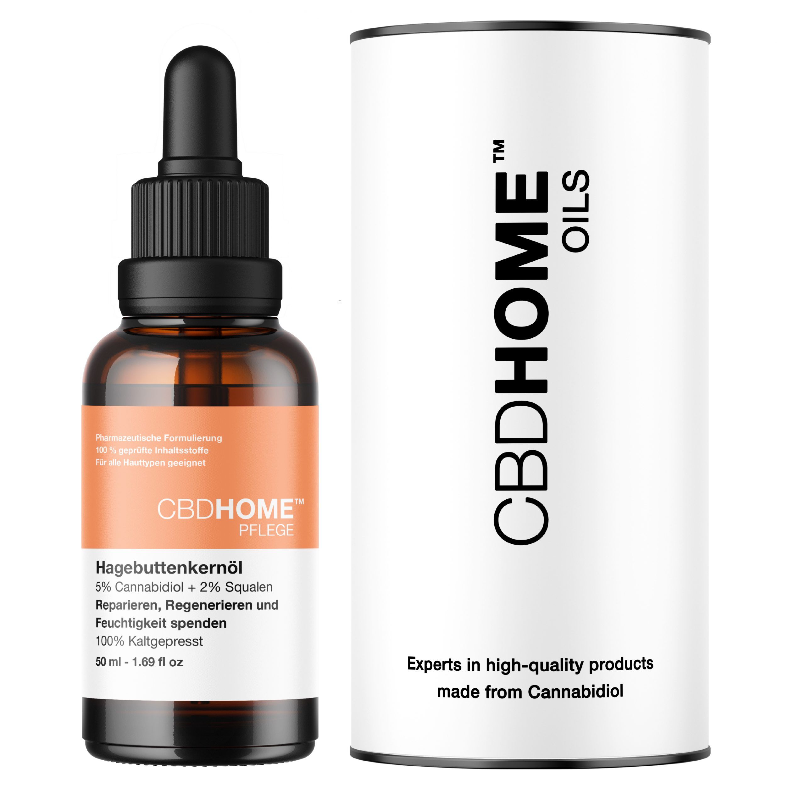 CBD Home – Hagebuttenöl mit Squalen und 5 % 50 ml Serum