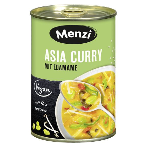 Menzi Asiatisches Curry mit Edamame