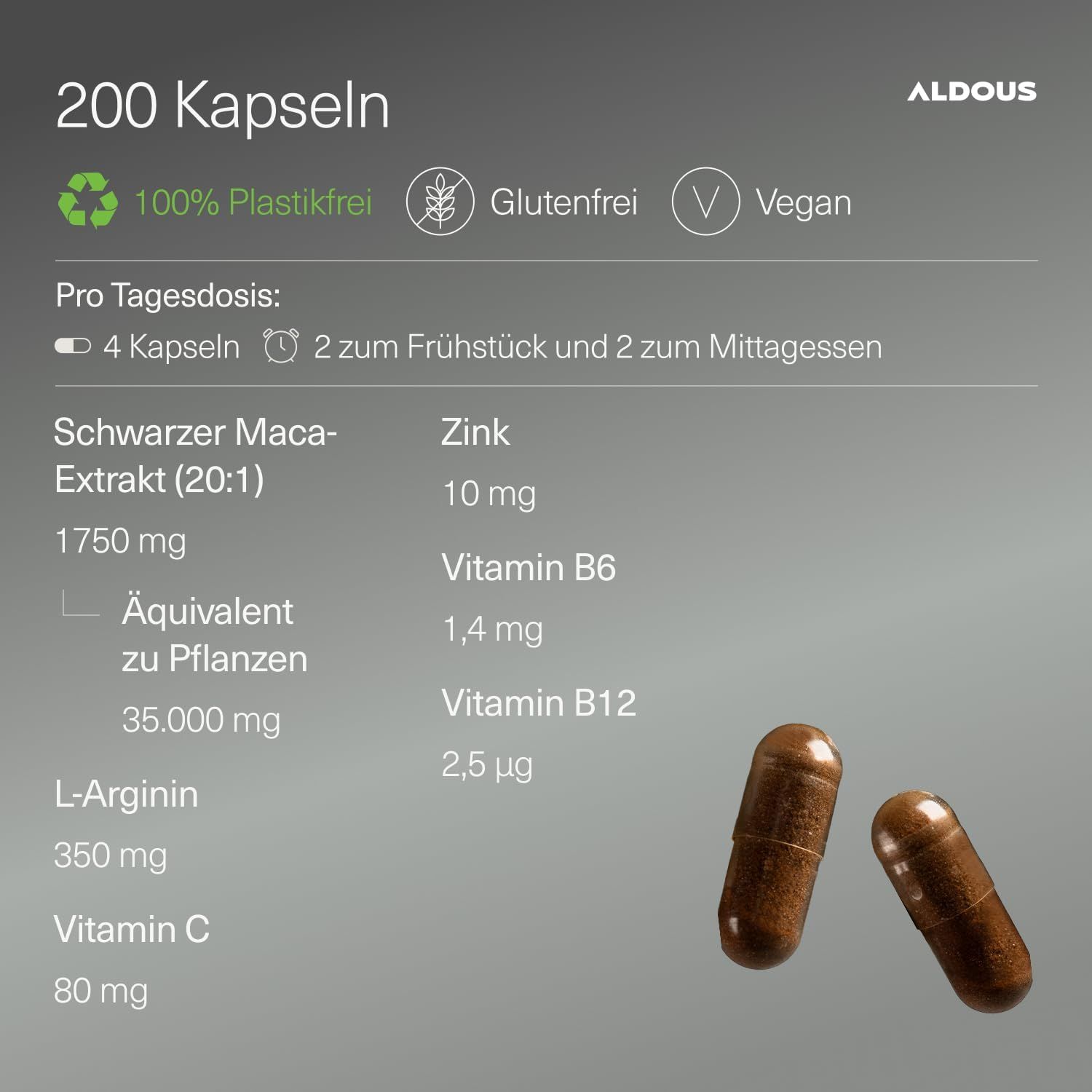 Aldous Maca Kapseln