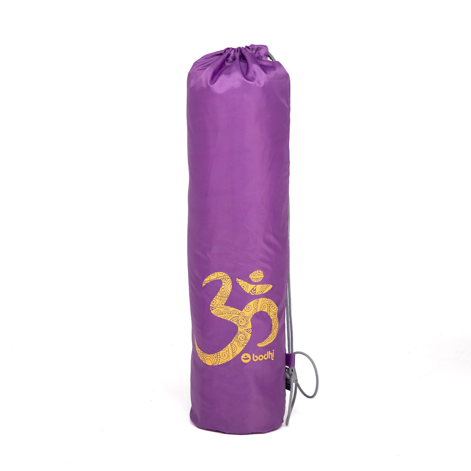 Easy Bag Yogamattentasche aus Polyester mit OM Print Aubergine