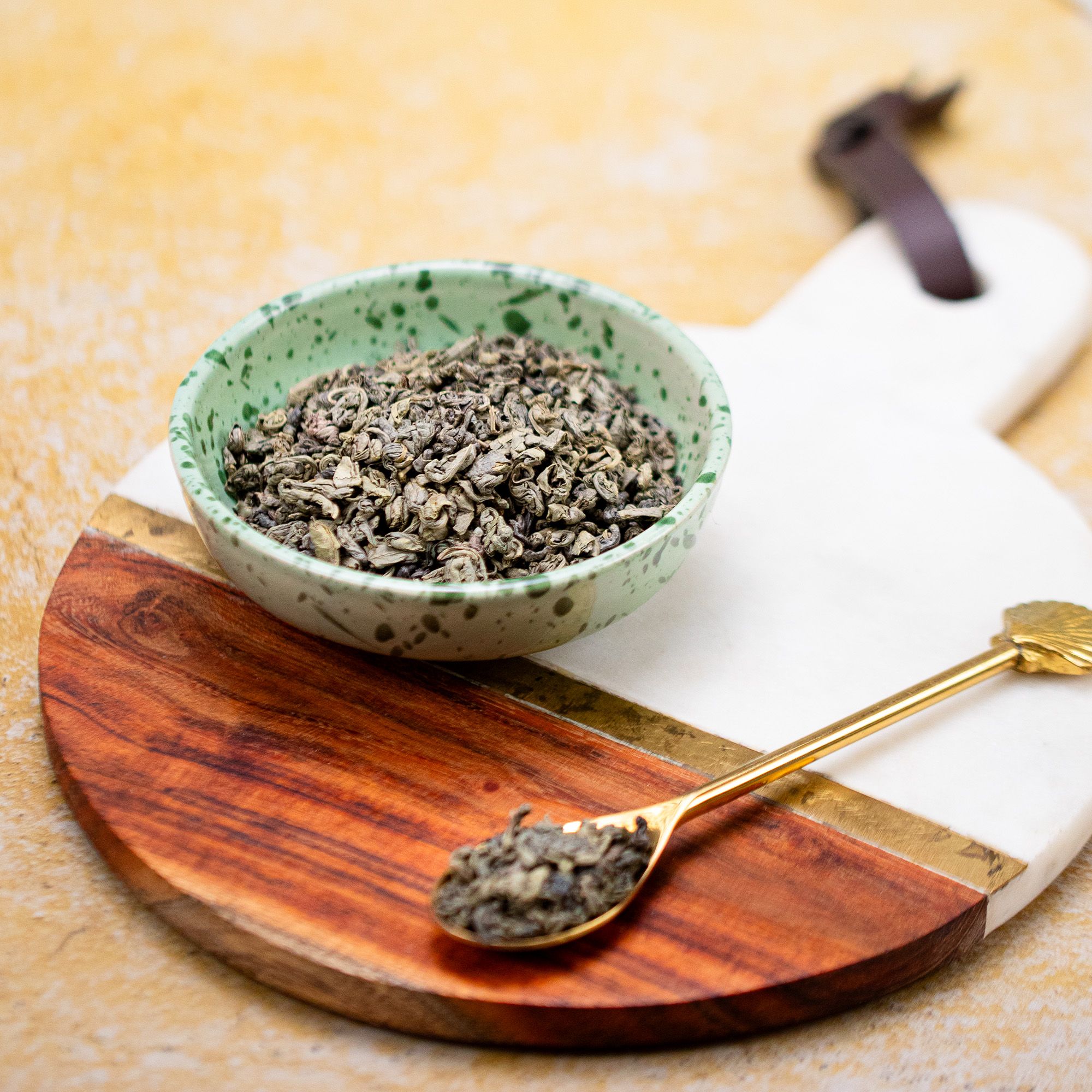 teeverliebt - China Gunpowder loser Bio Grüntee