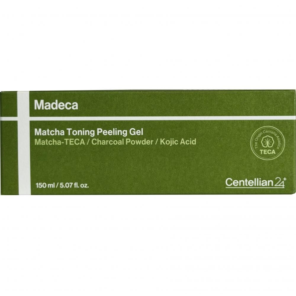 CENTELLIAN24 Madeca Matcha Toning Peeling Gel – Peeling-Gel mit Grüntee und Aktivkohle