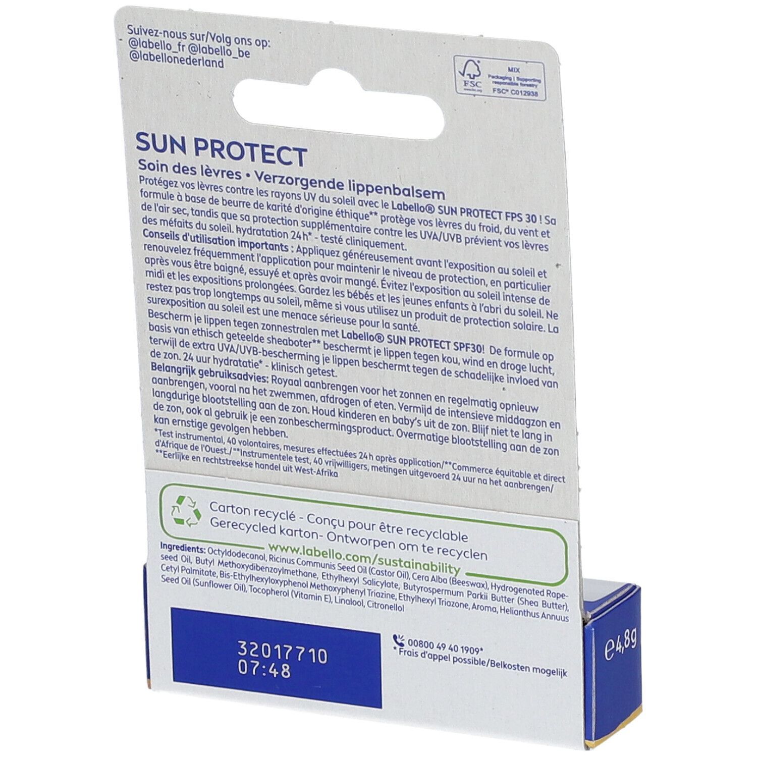 Labello® Sonnenschutz SPF30