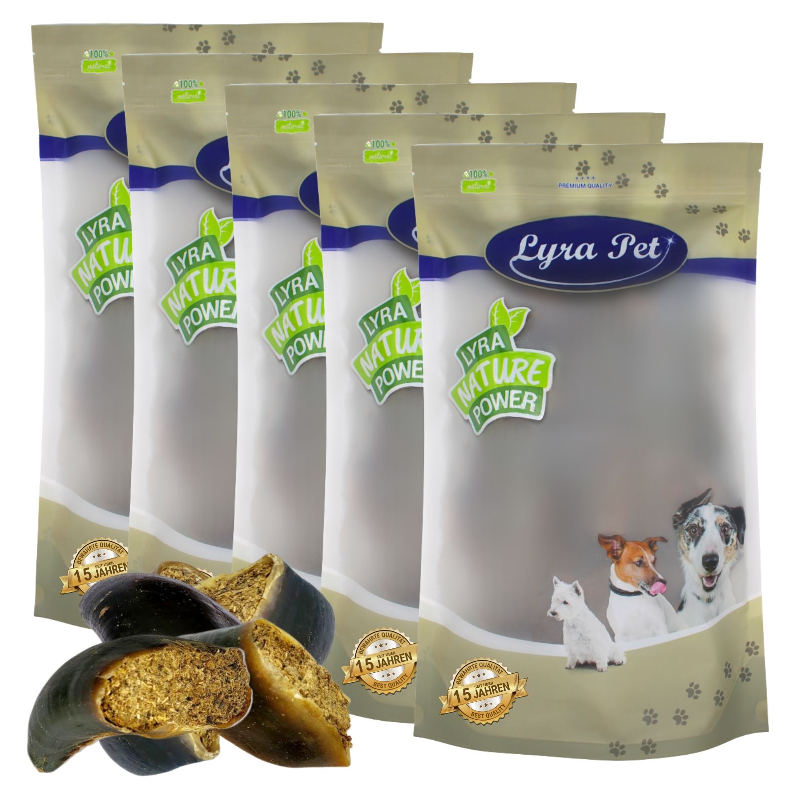 Lyra Pet® Rinderhufe mit Pansen + Leber 9 kg Nicht relevant