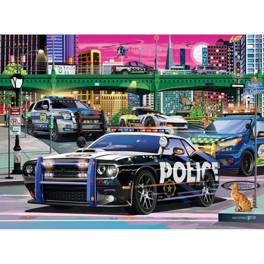 Ravensburger - Puzzle Polizei auf Streife 150p