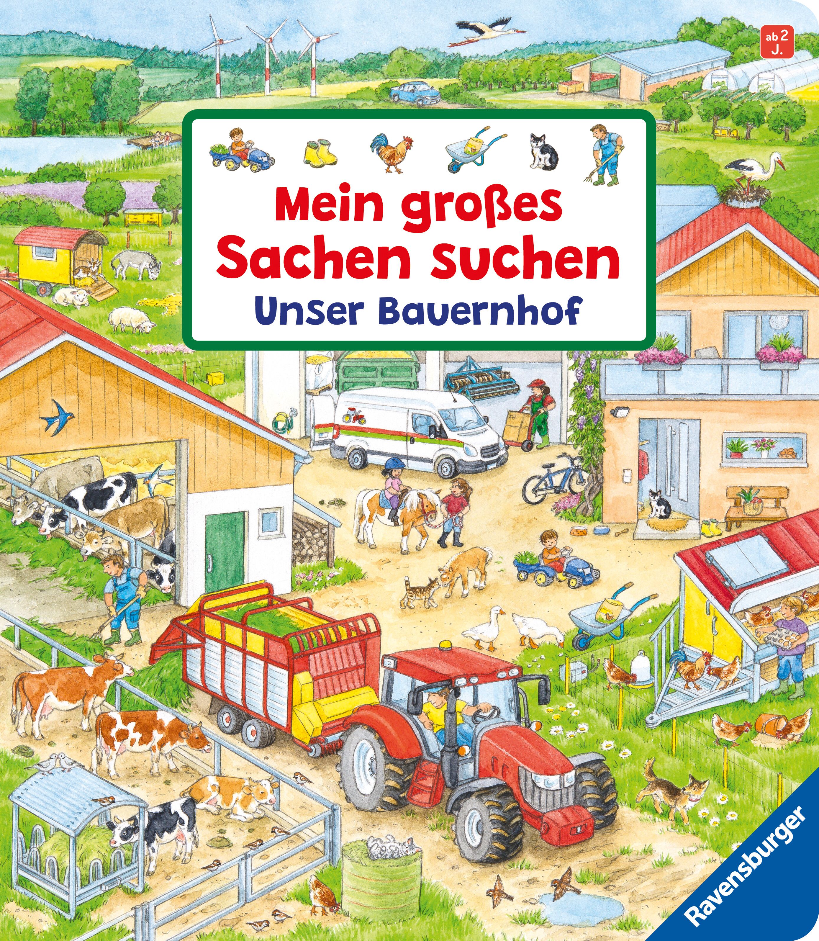 Sachen suchen auf dem Bauernhof