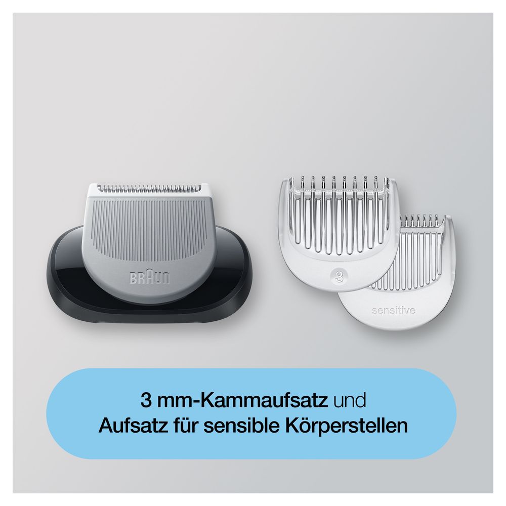 Braun - Aufsatz für Elektrische Rasierer für Männer "EasyClick BodyGroomer" für S5-7