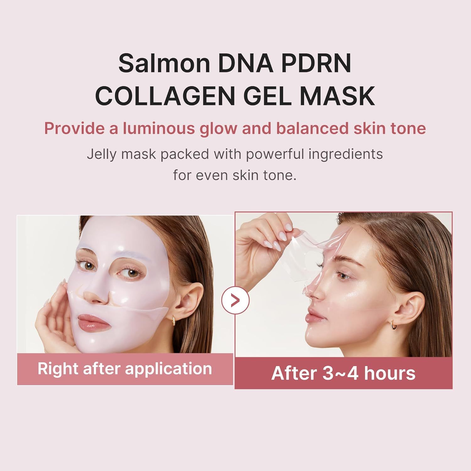 Medicube Pdrn Pink Collagen Gel Mask 4 pcs