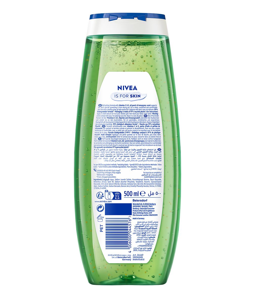 NIVEA Pflegedusche Lemongrass & Oil