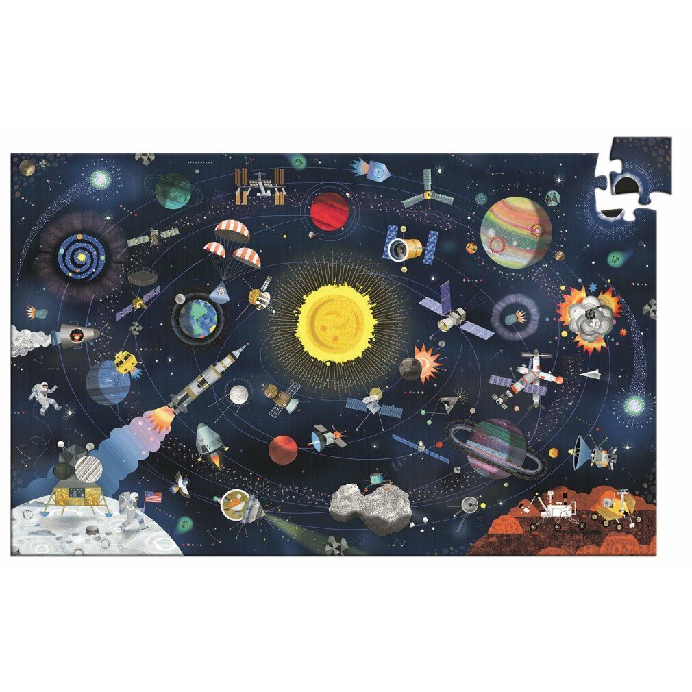 djeco Puzzle Beobachtung: das Universum 200 Teile