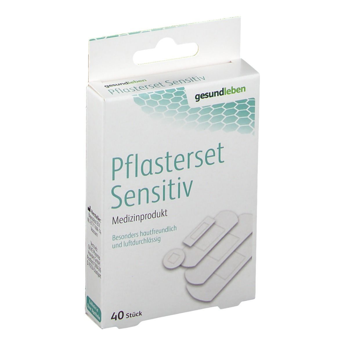 gesund leben Pflasterset Sensitiv