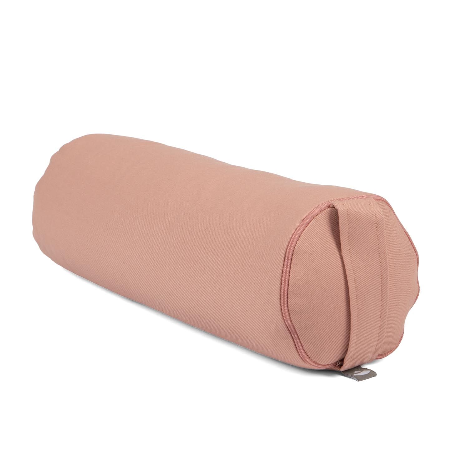 bodhi Yoga Mini Bolster ECO (Nackenrolle) Buchweizenschalen rosé 1 St