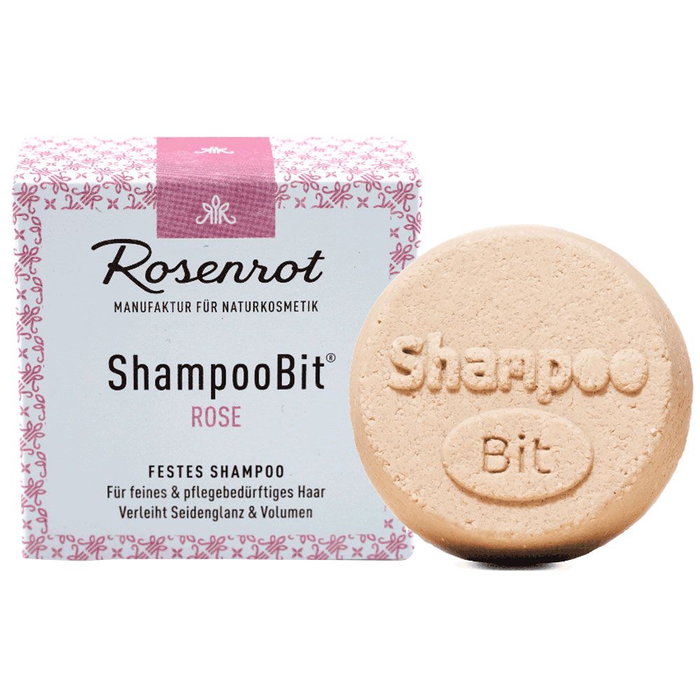 Rosenrot Festes Shampoo Rose 60 g