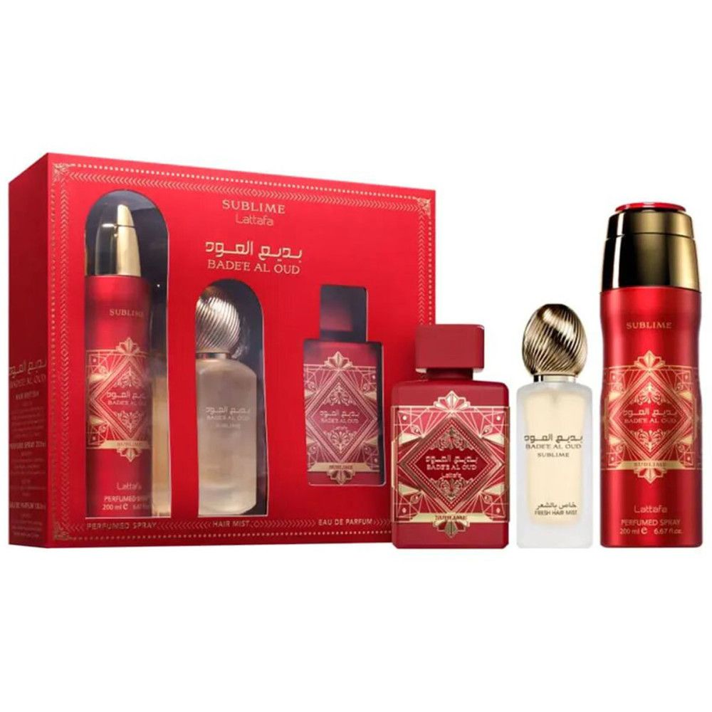 Lattafa - Sublimes Geschenkset für Herren Bade'e Al Oud Parfums