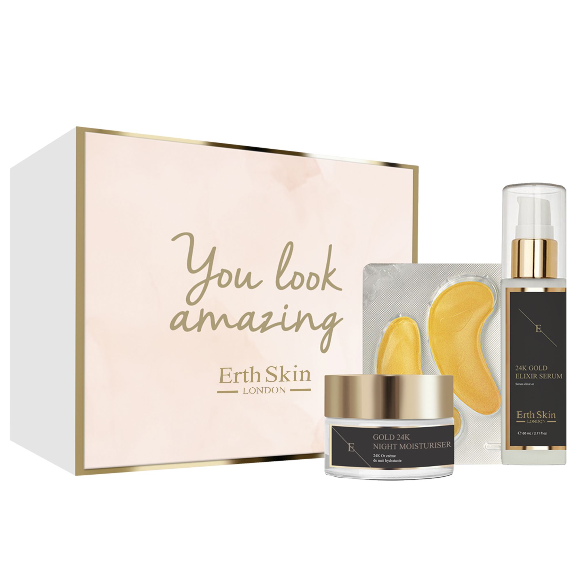 ErthSkin London Geschenkbox-Set Anti-Falten-Hautpflegeset aus set