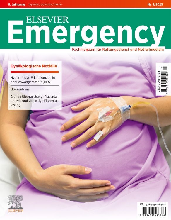 ELSEVIER Emergency.  Gynäkologische Notfälle. 3/2025: Fachmagazin für Rettungsdienst und Notfallm...
