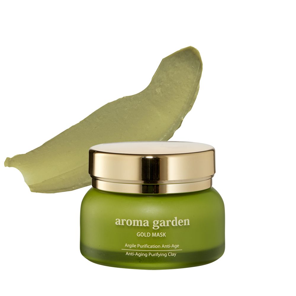 aroma garden Detox-Maske mit Tonerde 24K Gold