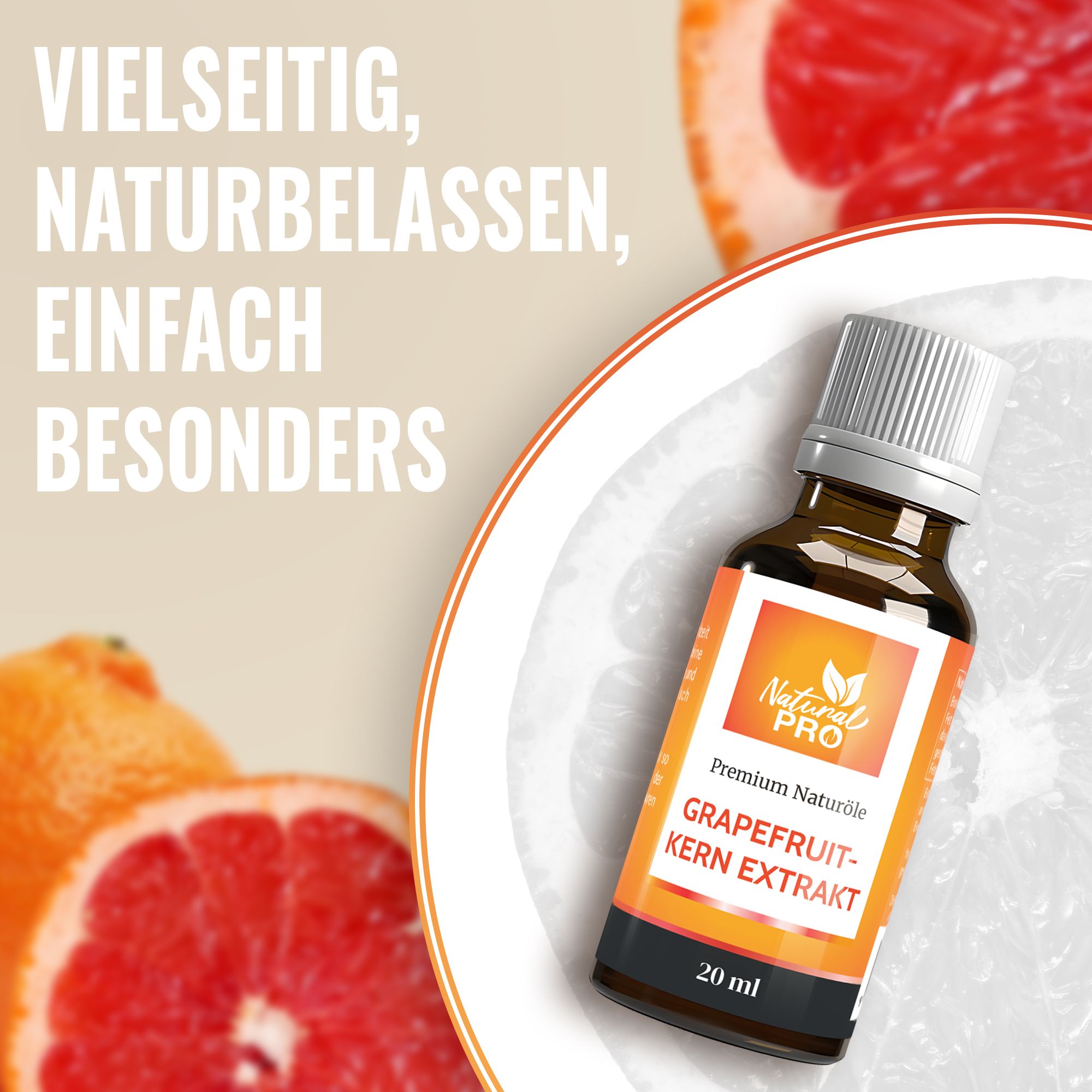 Natural Pro | Grapefruitkernextrakt