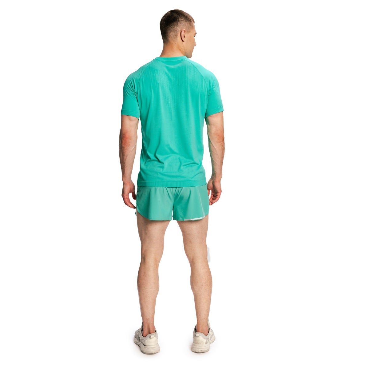 GymBeam Shorts Herren regular mit Gummizug, Taschen, Pulse X Grün