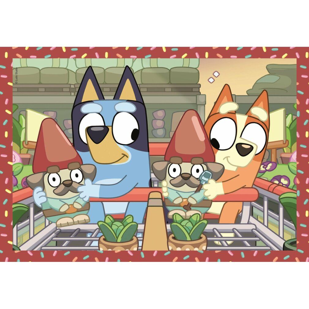 Blaues rätsel 12-16-20-24Stück