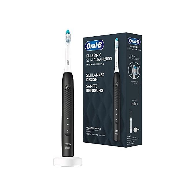 Oral-B - Elektrische Zahnbürste "Pulsonic Slim Clean" in Schwarz