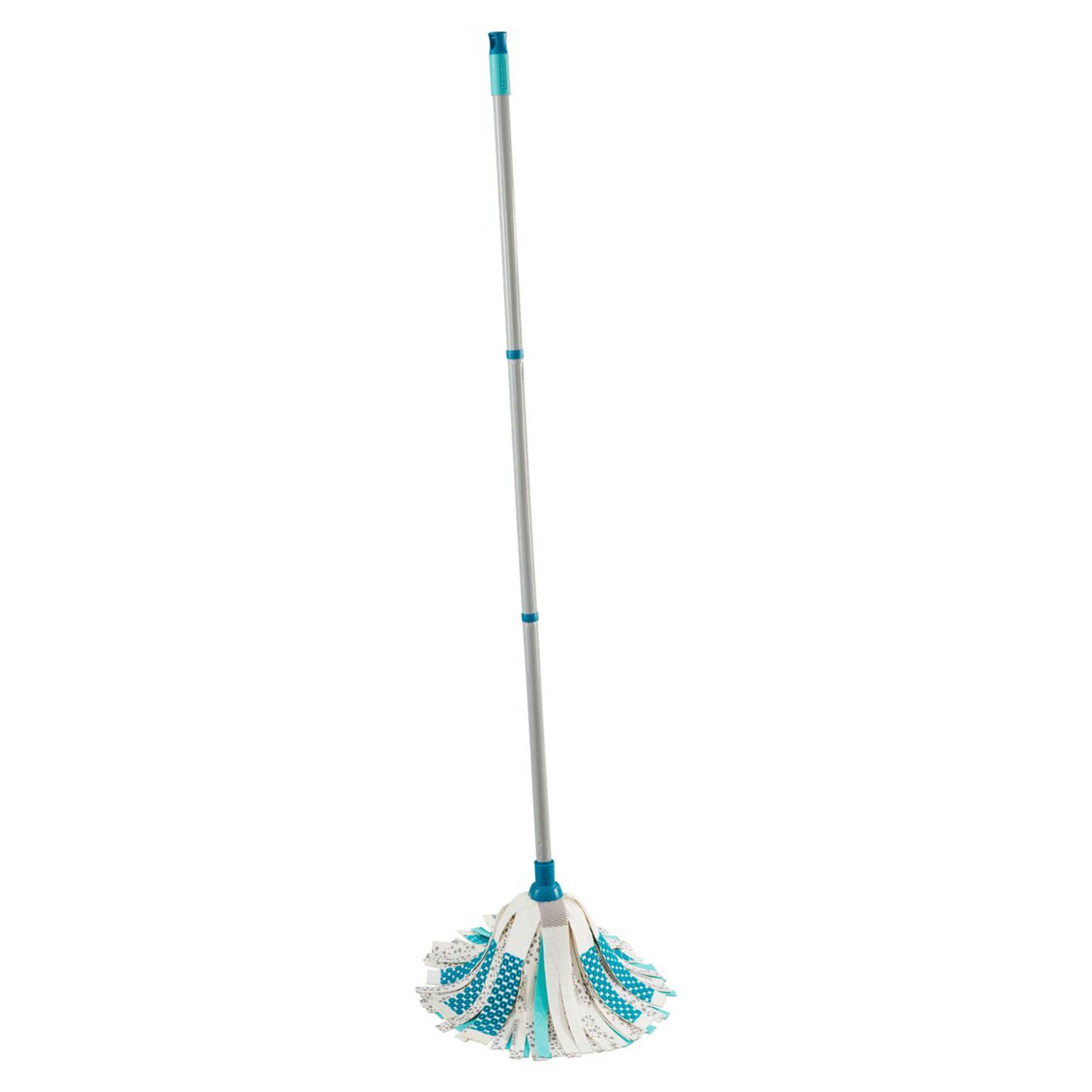 Leifheit Set Power Mop 3in1, Reinigungs-Set, Eimer, 3-in-1-Mopp, Stiel