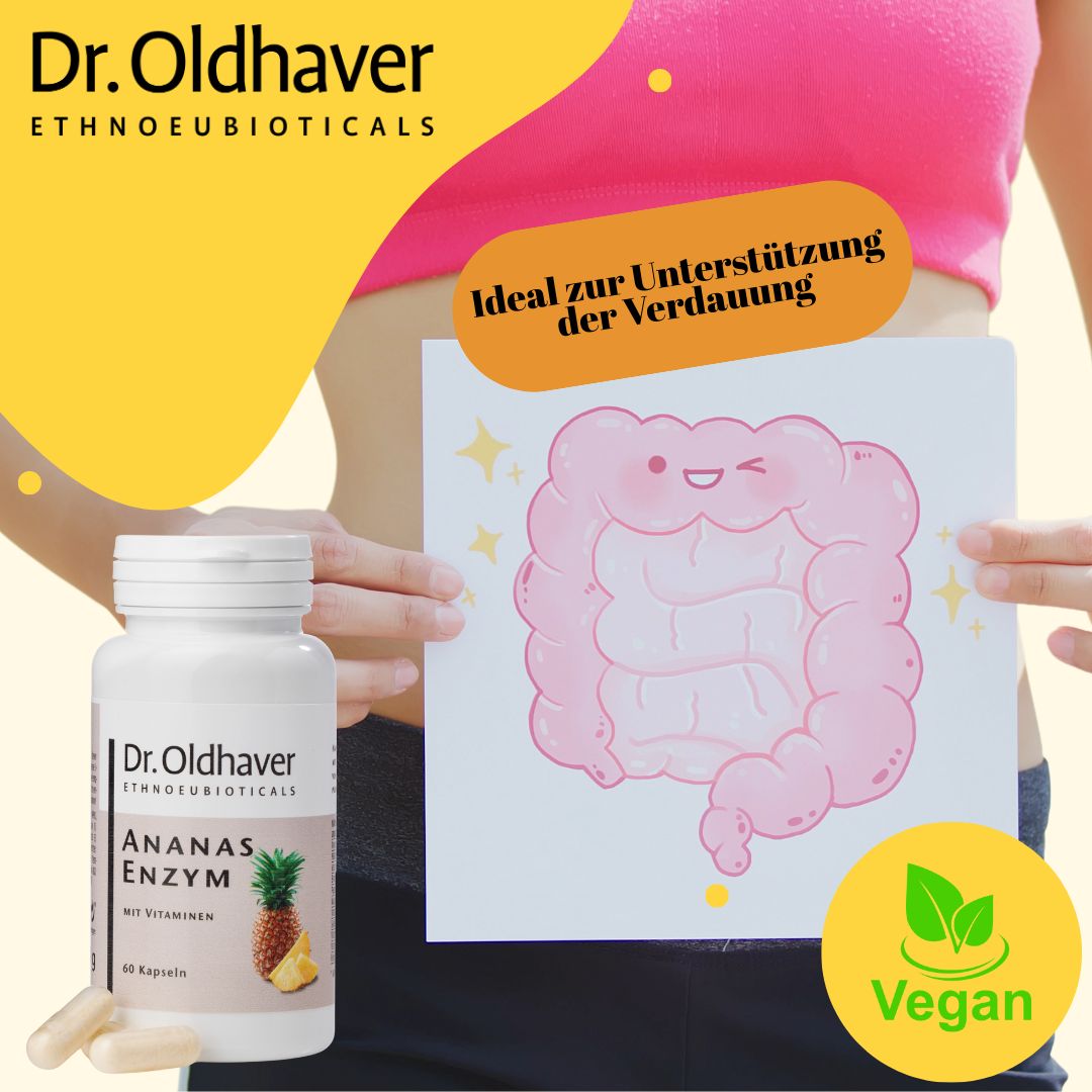 Dr. Oldhaver Ananas Enzym mit Vitaminen
