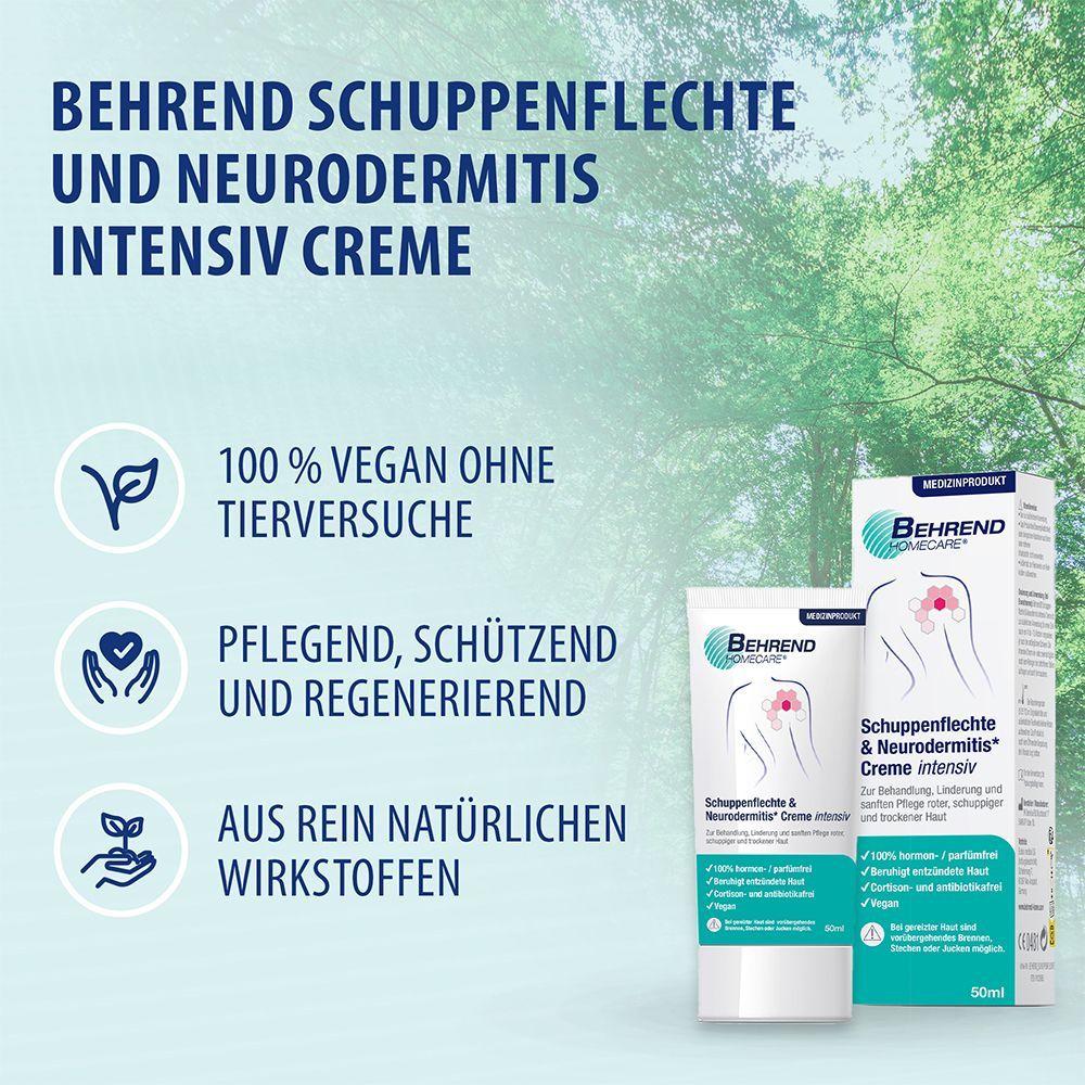 Behrend Schuppenflechte & Neurodermitis Creme Intensiv