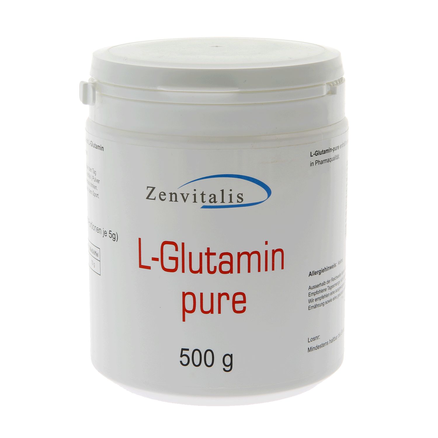 Zenvitalis L-Glutamin pure - 500g 500 g Pulver