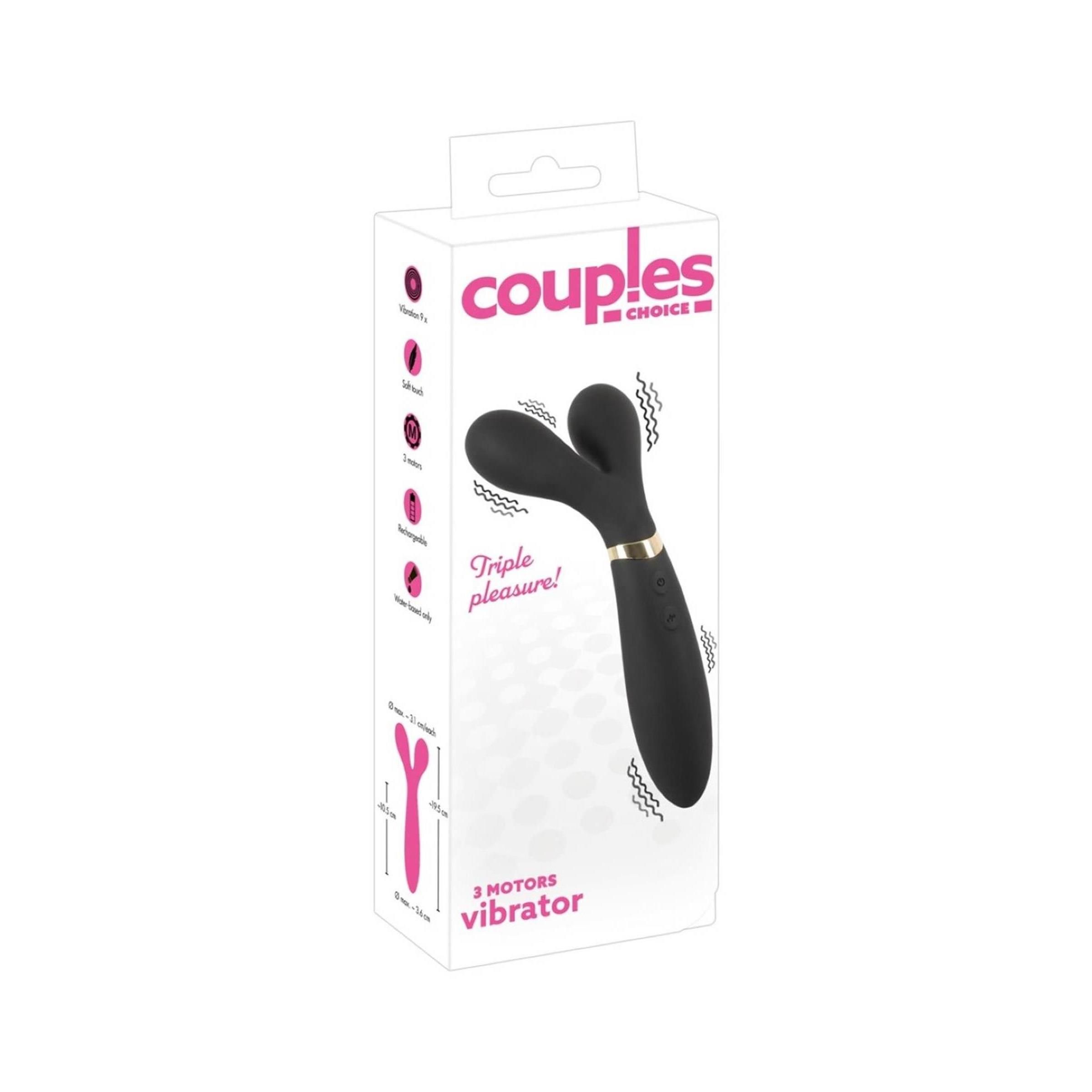 Couples Choice - You2Toys 3 motors vibrat 1 St