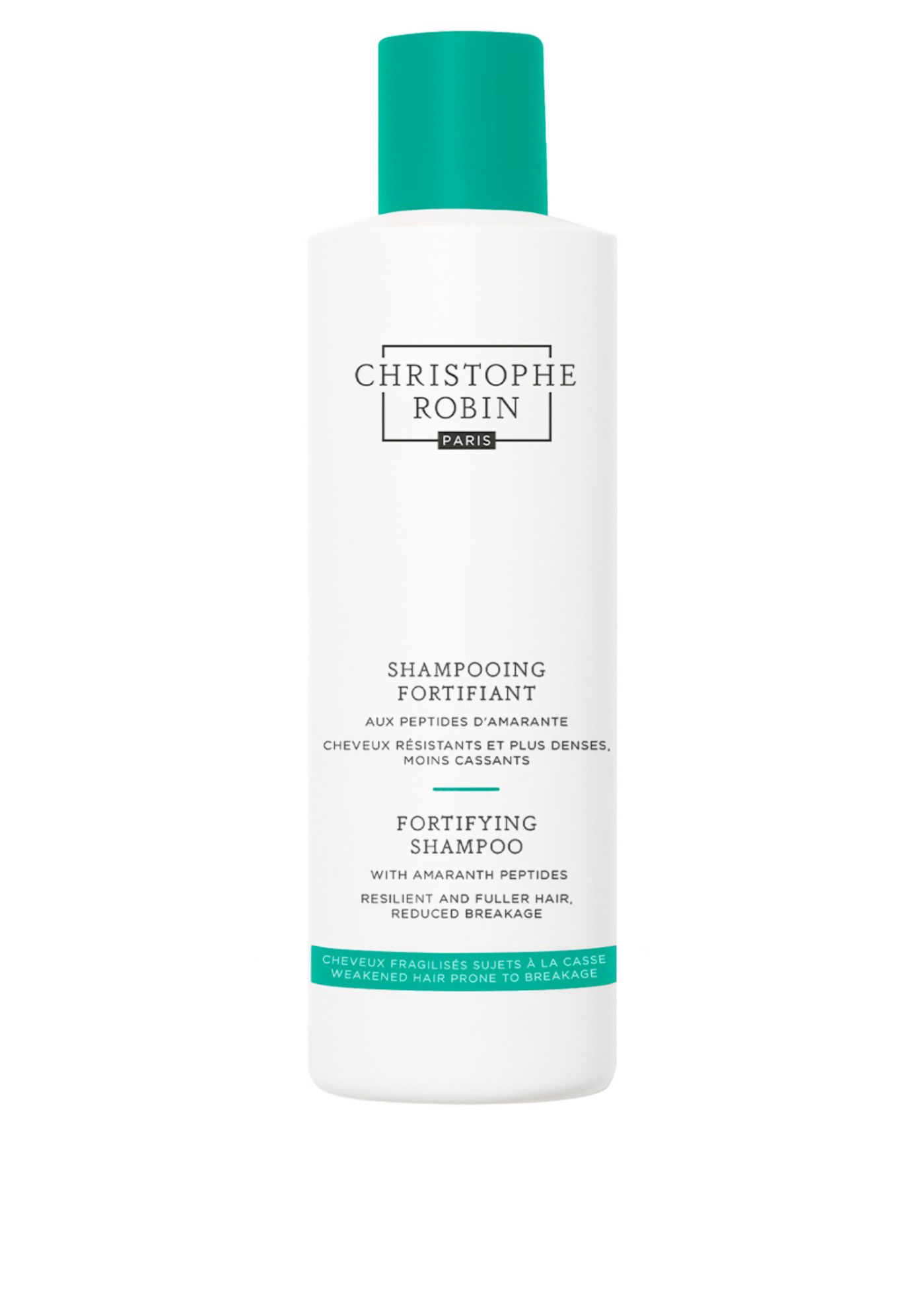Christophe Robin Fortifying Shampoo with Amaranth Peptides 250 ml
