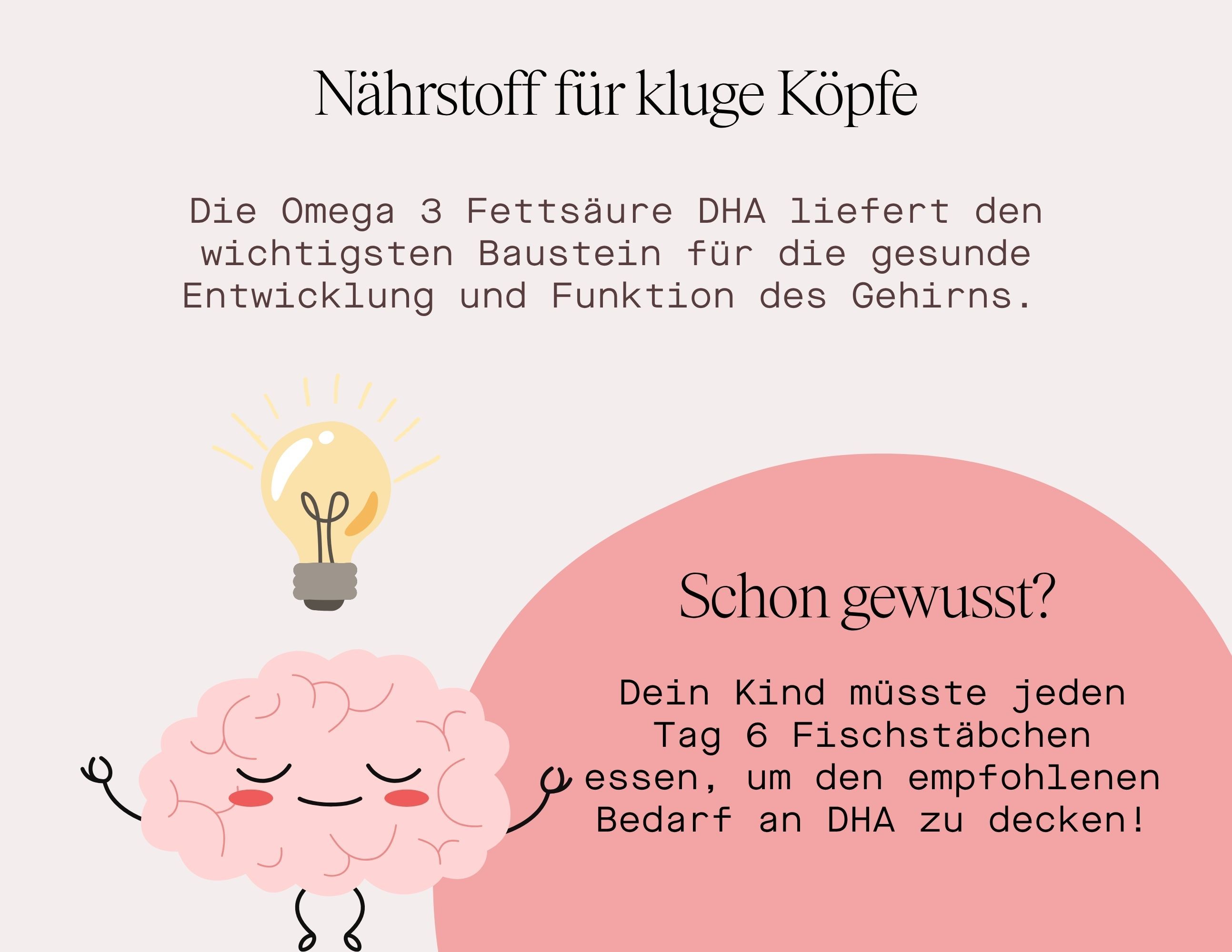 LUNARY KIDS Omega-3 Algenöl