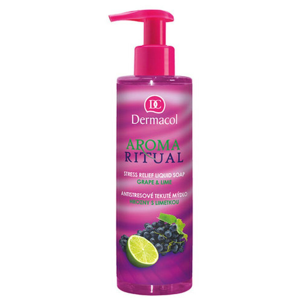 dermacol Aroma Ritual Grape & Lime Savon Liquide
