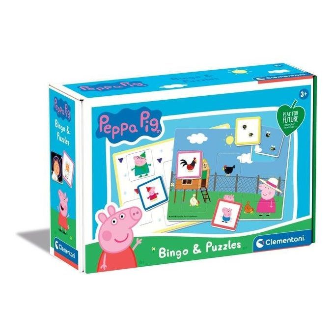 Clementoni Peppa Pig Bingo Gioco da tavolo Puzzle